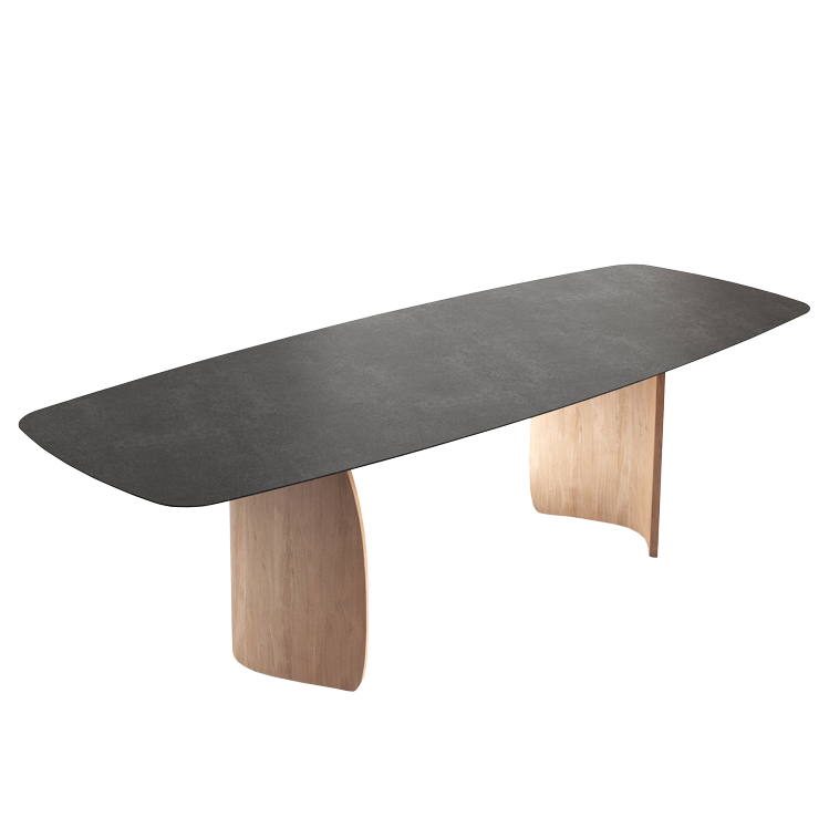 Table Dolmen avec plateau en céramique, Mobitec