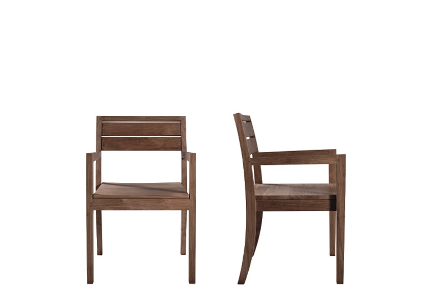 Chaise Ls 2 en teck