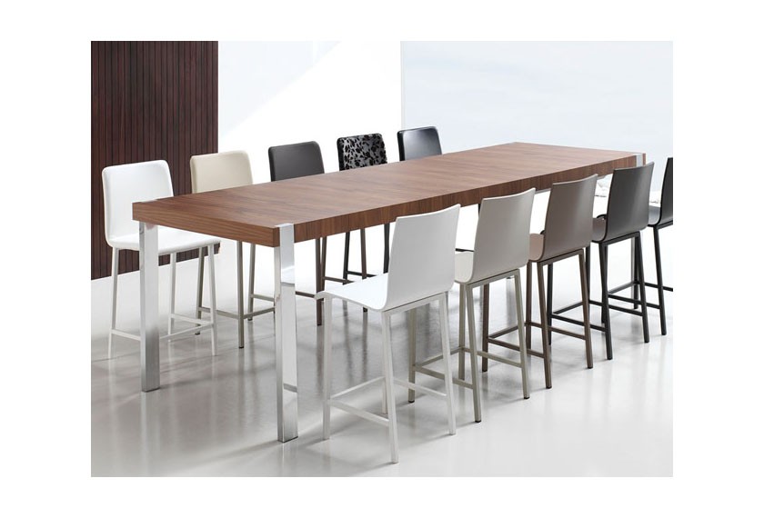 table haute extensible design