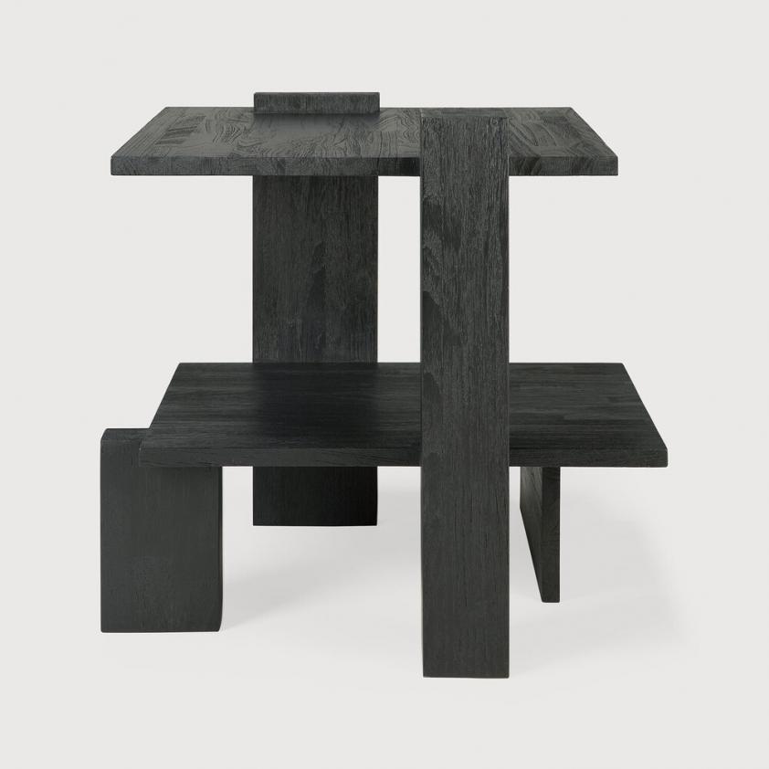 Table d&#039;appoint Abstract en teck, Ethnicraft