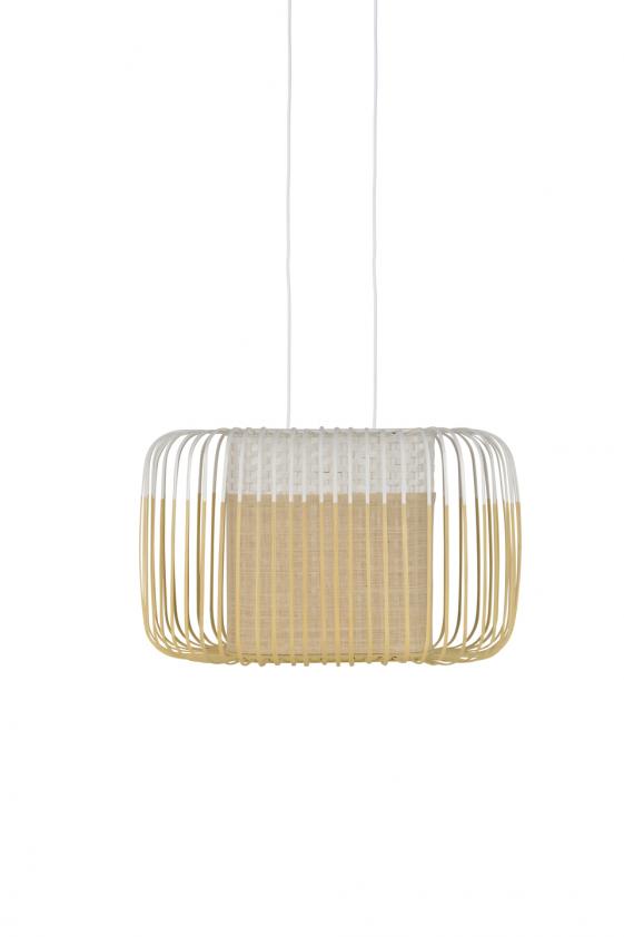 Suspension Bamboo oval L noir, Forestier