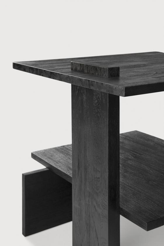 Table d&#039;appoint Abstract en teck, Ethnicraft