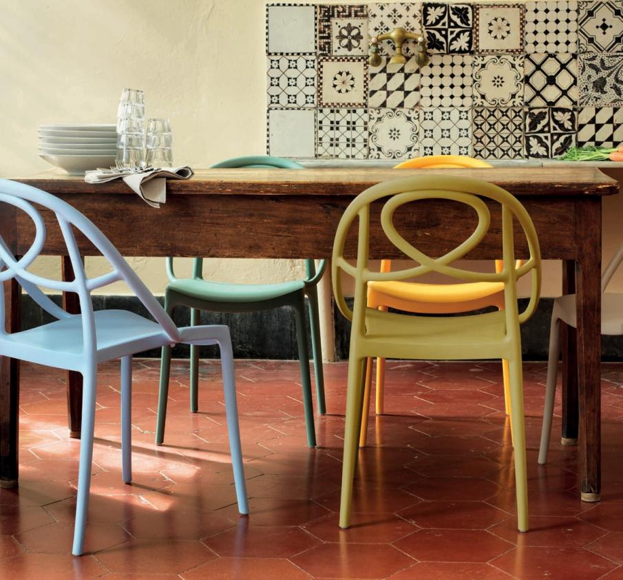 Chaise Etoile, Green