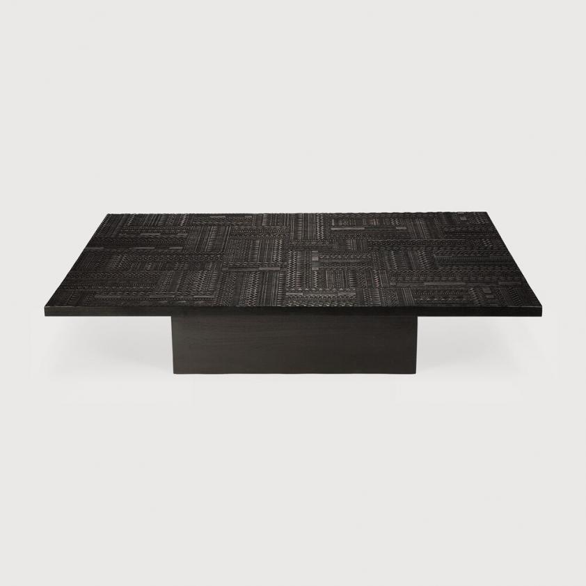 Table basse Tabwa Blok en chêne noir, Ethnicraft